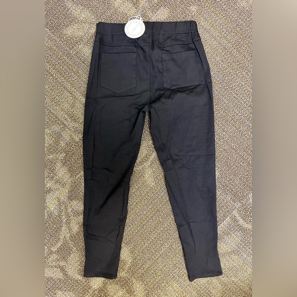 NWT Umgee Black Moto-Style Joggers with Ribbed Panels and Zip Pant Leg SZ XL - Picture 5 of 6